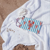 Lobster Beaded Pouch
