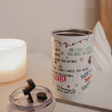 Funny Christmas Movie Quotes 12oz Tumbler
