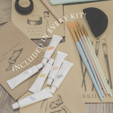 Paint Your Own Gingerbread House Kit