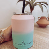 CLEARANCE 50oz Ombré Tumbler - old style lid