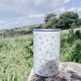 Flower Journey 12oz Tumbler - Blue