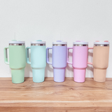 Summer Coloured 40oz Tumblers - Choose Design