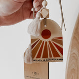 Wooden Air Freshener/Hanging Decoration