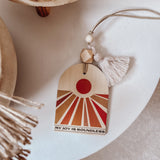 Wooden Air Freshener/Hanging Decoration