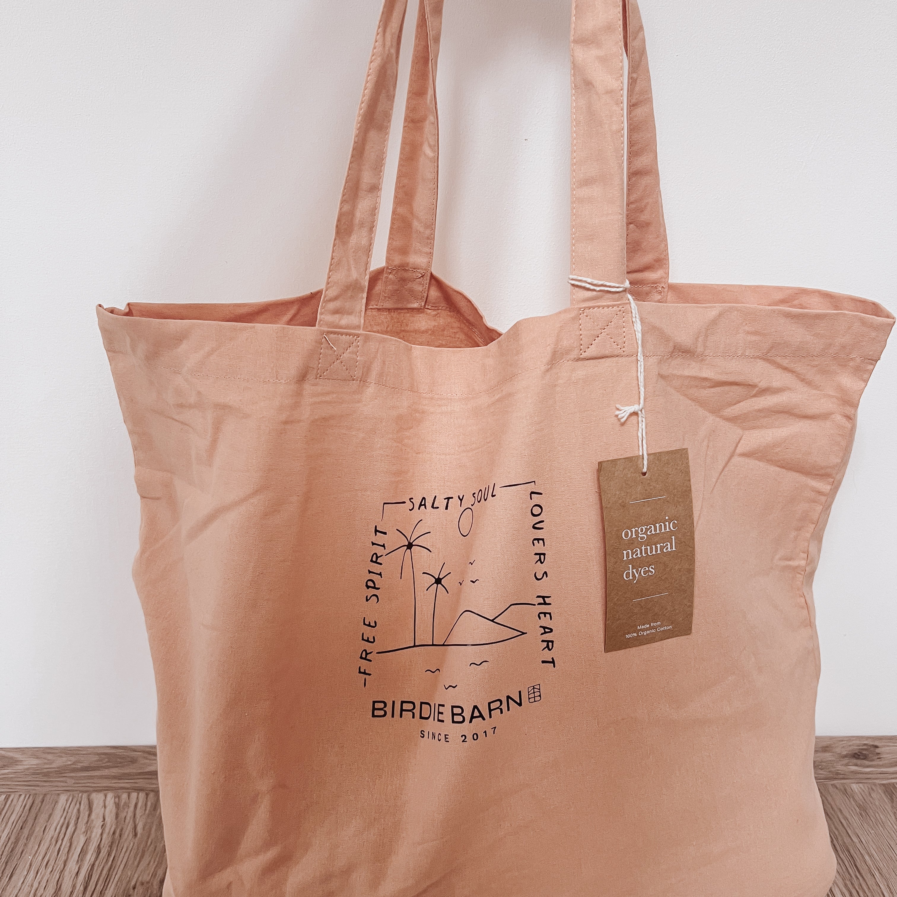 Organic Cotton Naturally Dyed Tote Bag - Deadstock