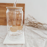 Pumpkin Patch Glass Tumbler