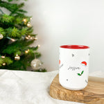 A Sketchy Christmas Personalised Mug - 15oz - Birdie Barn