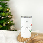 A Sketchy Christmas Personalised Tumbler - Birdie Barn