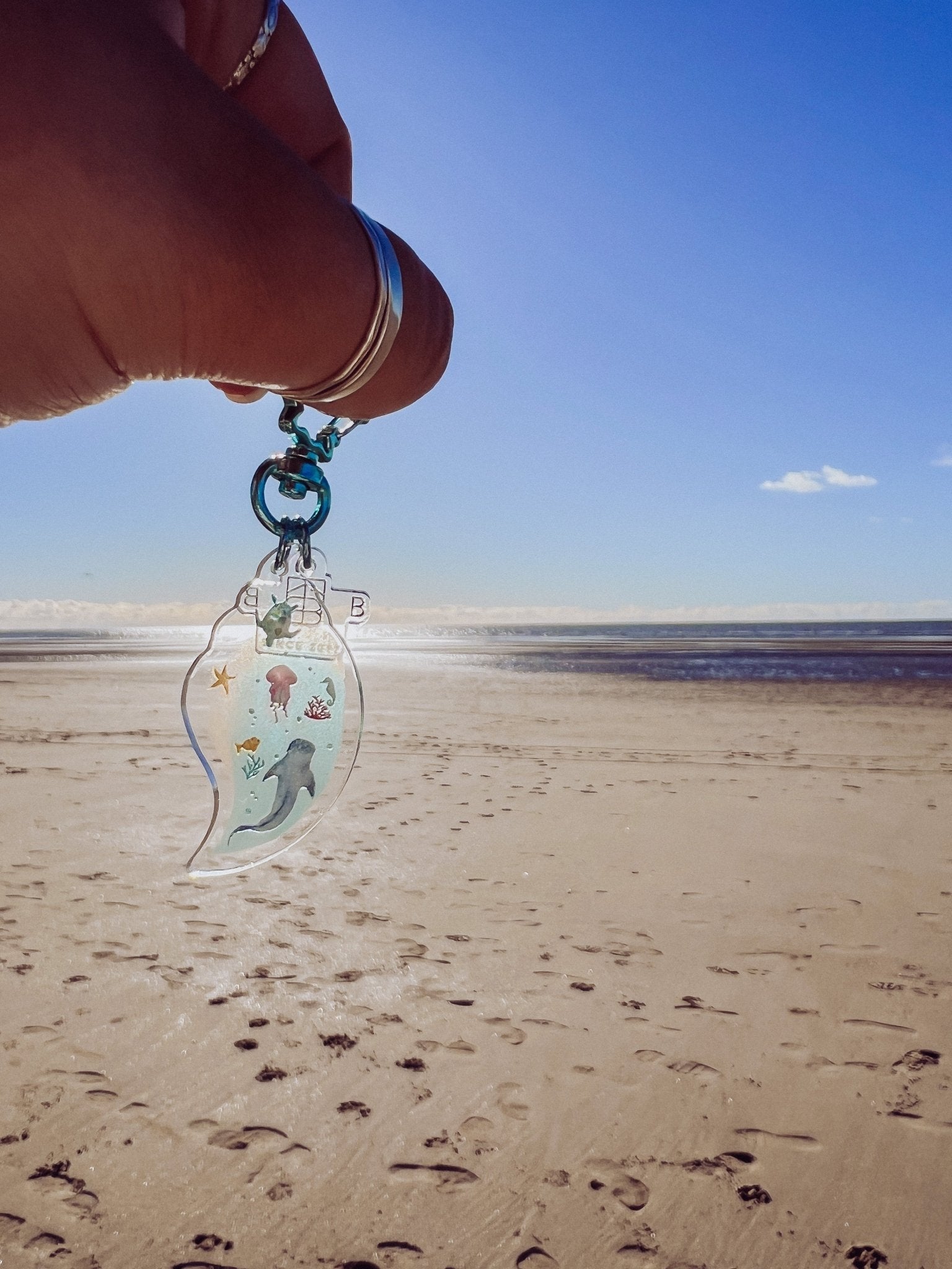 Acrylic Sea Magic Keychain - Birdie Barn