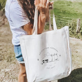 Adventure Seekers Linen Effect Tote - Birdie Barn