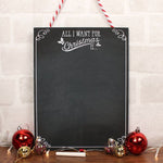 ALL I WANT FOR CHRISTMAS CHALK BOARD - Birdie Barn