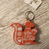 ANIMAL QUOTE KEYRING'S - Birdie Barn