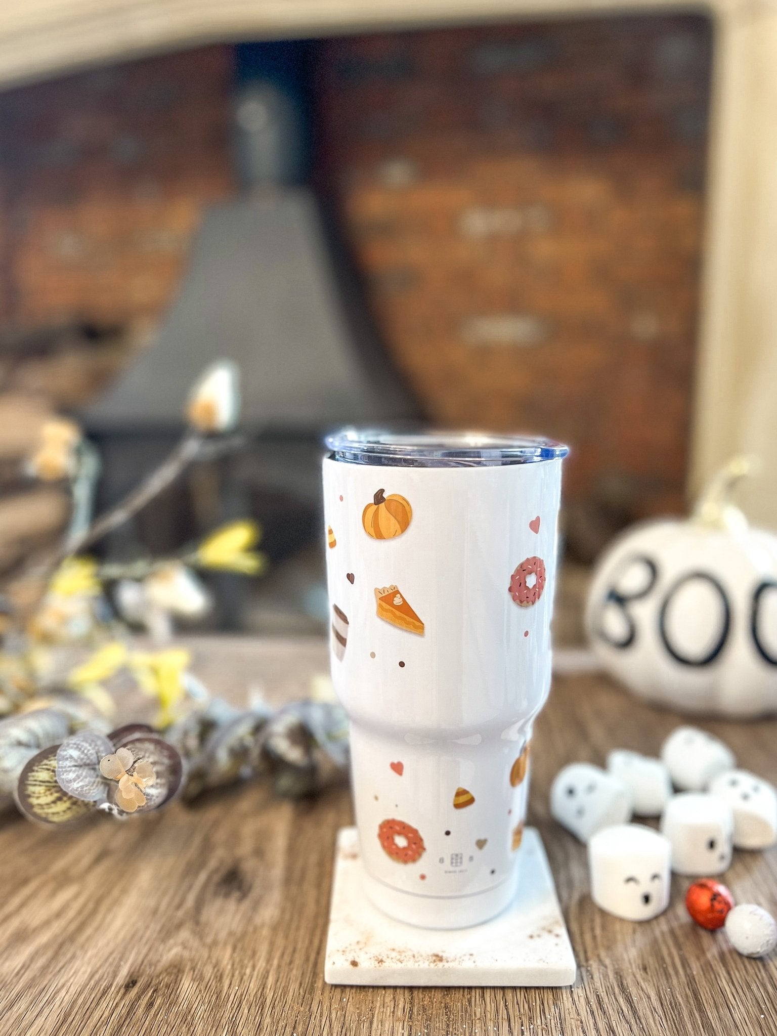 Autumn Treats 20oz or 30oz Tumbler - Birdie Barn