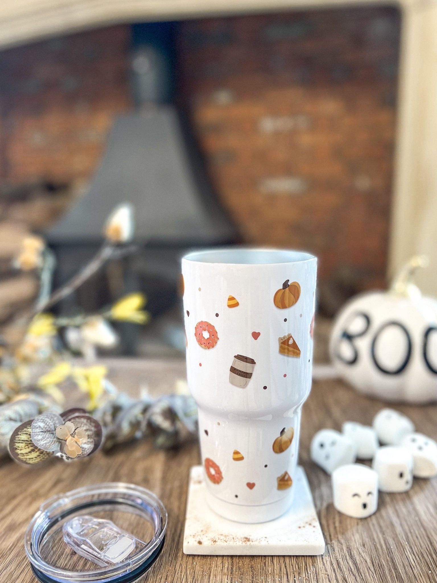 Autumn Treats 20oz or 30oz Tumbler - Birdie Barn