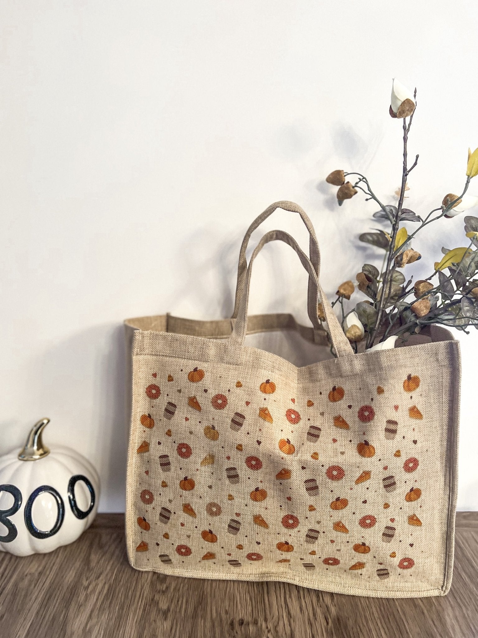 Autumn Treats Shopping Bag - Birdie Barn