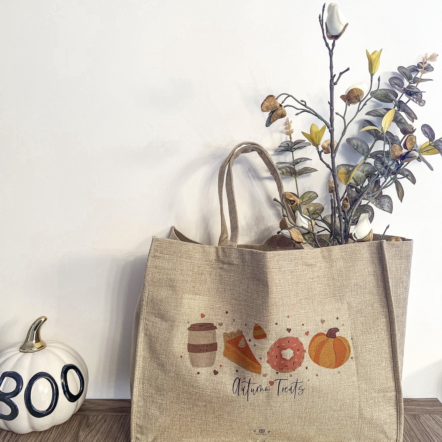 Autumn Treats Shopping Bag - Birdie Barn