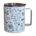 Backpack Essentials 12oz Tum - Mug - Birdie Barn