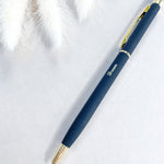 Black 'Dream' Soft Touch Pen - Birdie Barn