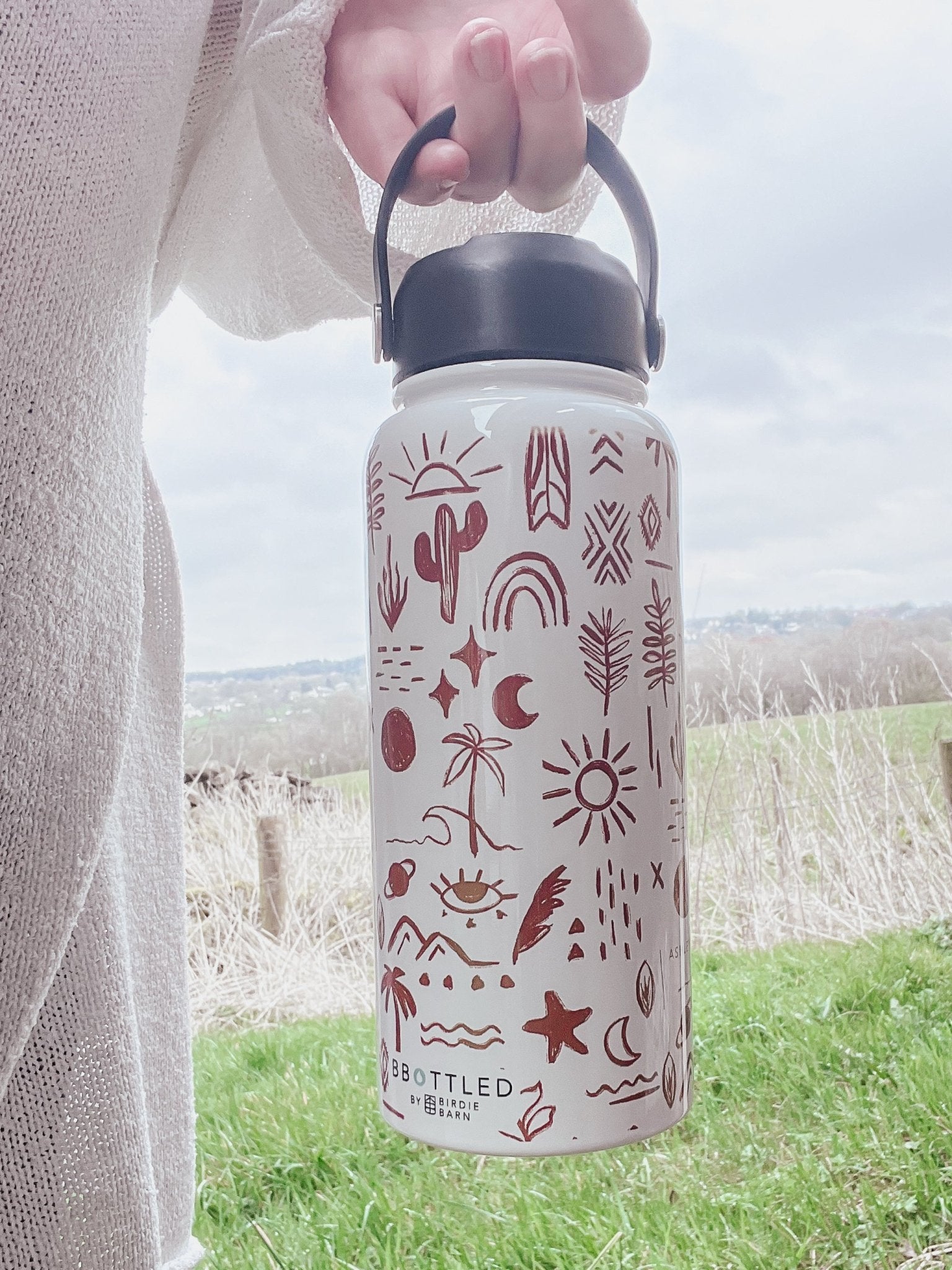 Bohemian Summer 32oz BBottle - Birdie Barn