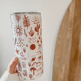 Bohemian Summer Straight Tumbler - Birdie Barn