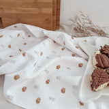 Boopkins Waffle Tea Towel - Birdie Barn