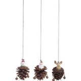 Bouncy Pine Cone Christmas Characters - Birdie Barn