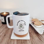 Bronte Boo Ceramic Travel Mug & Coaster - Birdie Barn