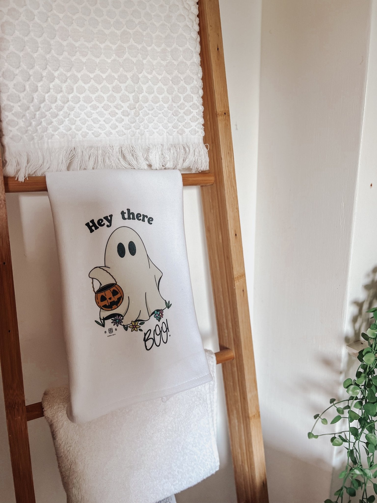 Bronte Boo Icon Plush Towel - Birdie Barn