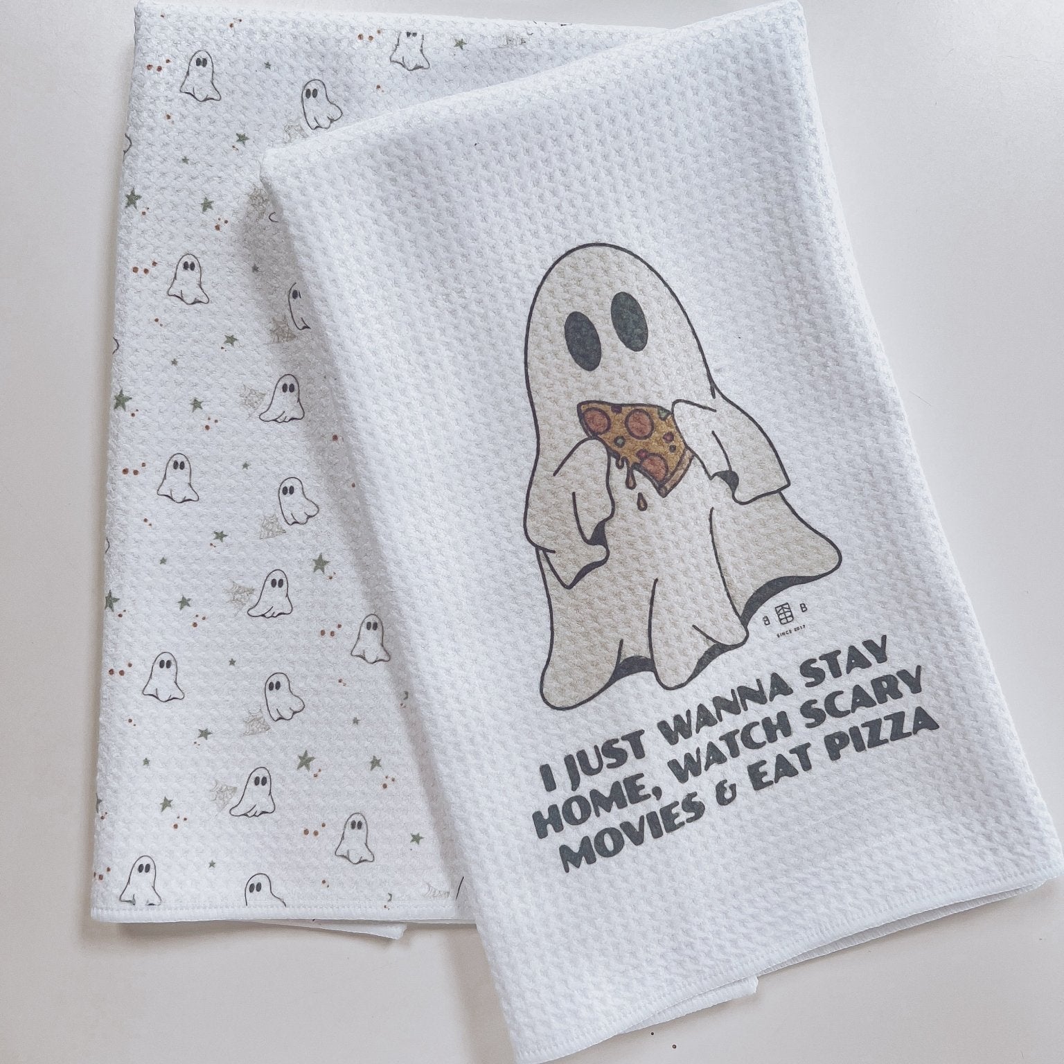 Bronte Boo Icon Waffle Tea Towel - Birdie Barn