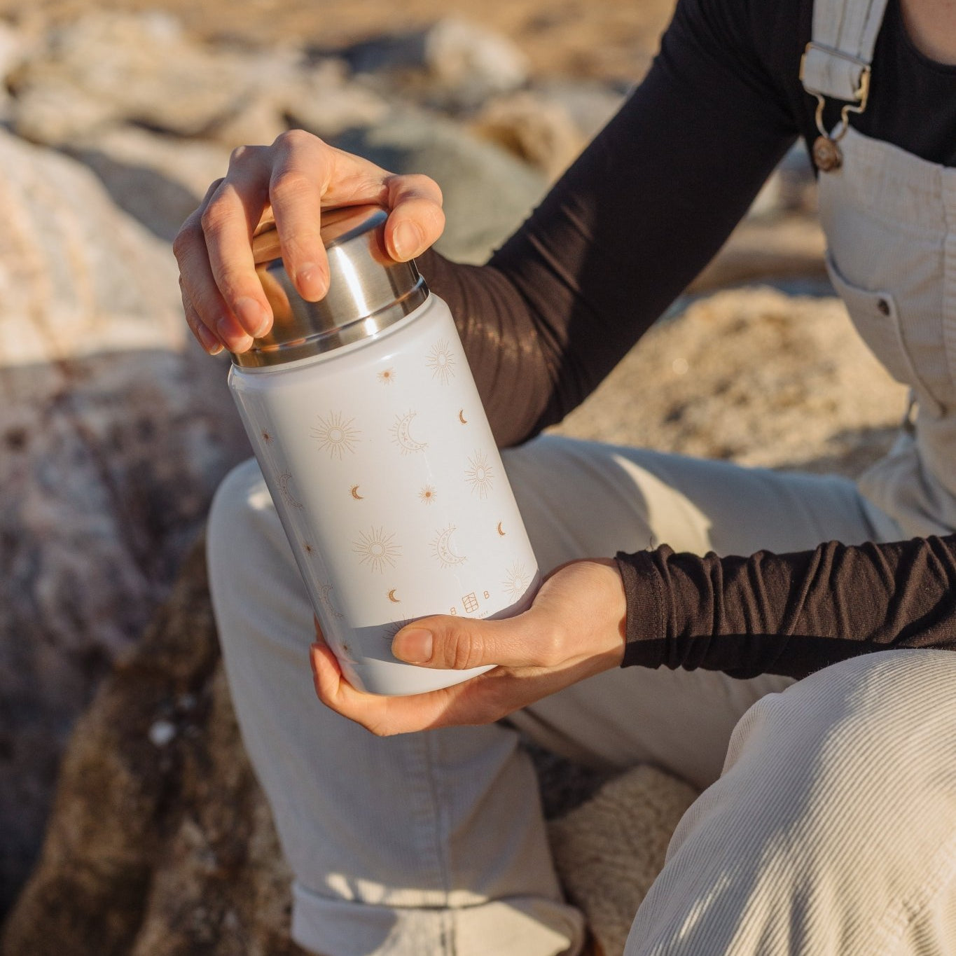 Burnt Boho Food Flask - Birdie Barn