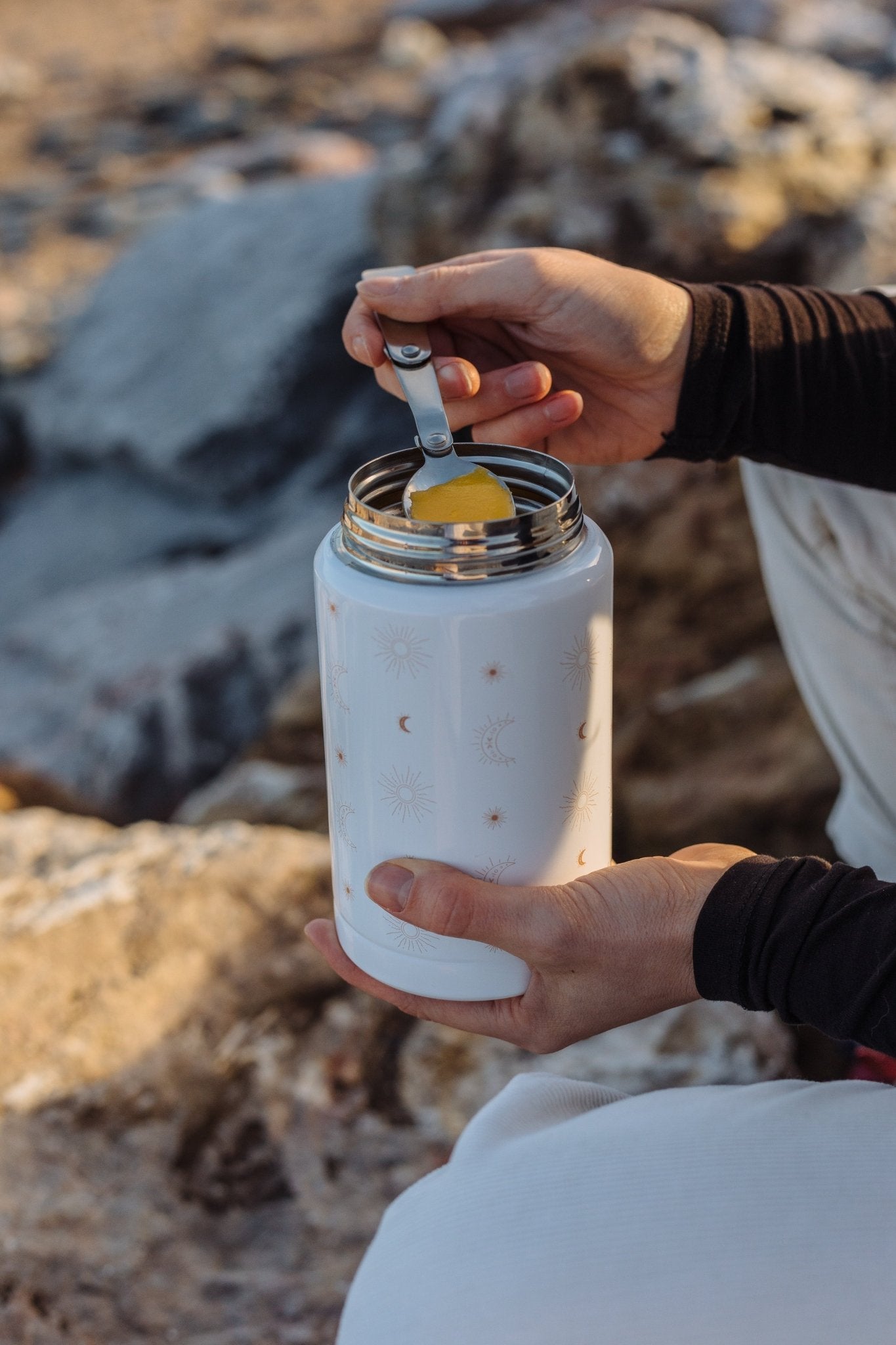 Burnt Boho Food Flask - Birdie Barn