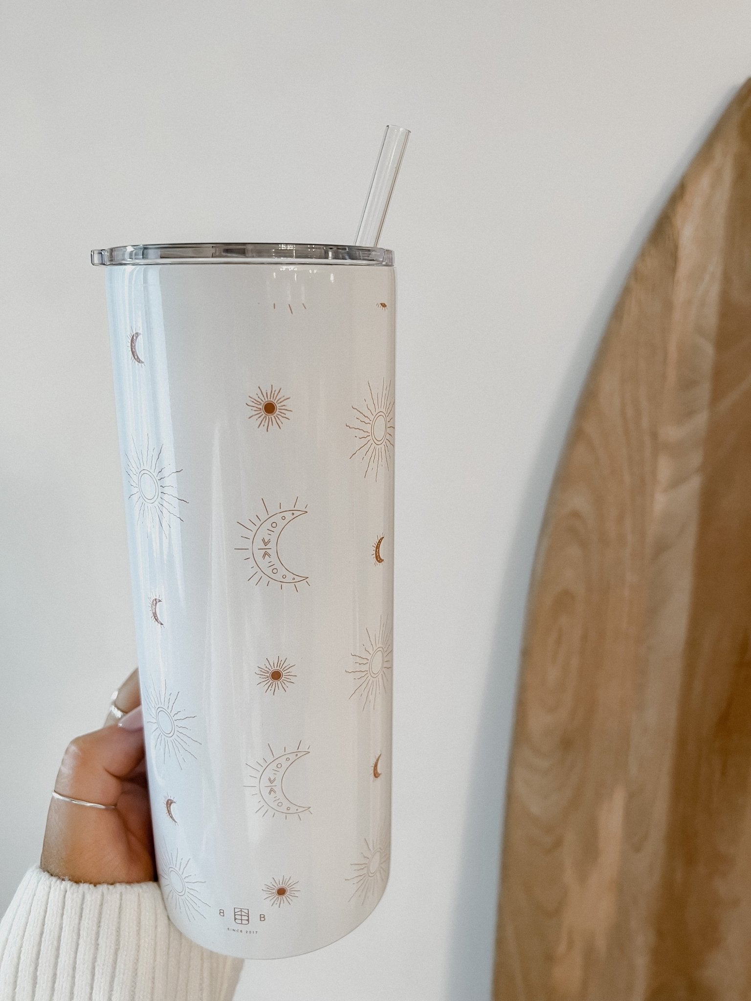 Burnt Boho Straight Tumbler - Birdie Barn