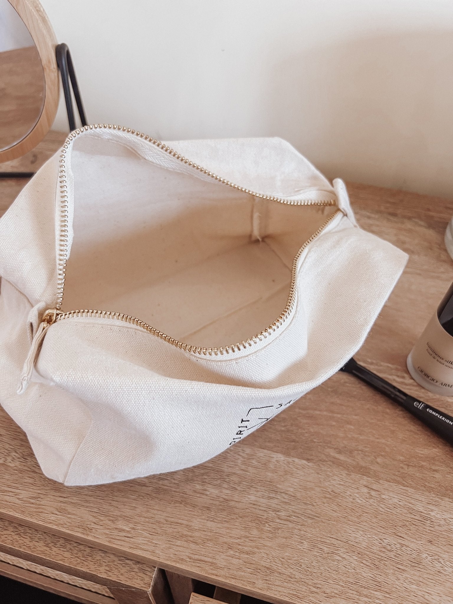 Canvas Wash Bag - Birdie Barn