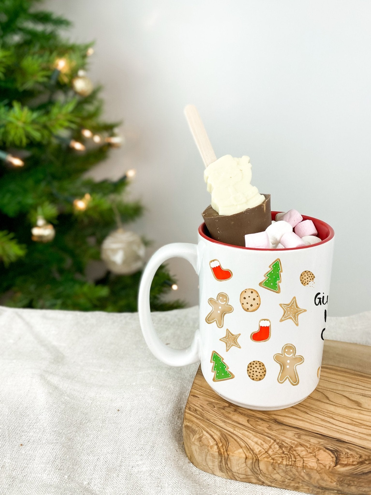 Christmas Cookie Personalised Mug - 15oz - Birdie Barn