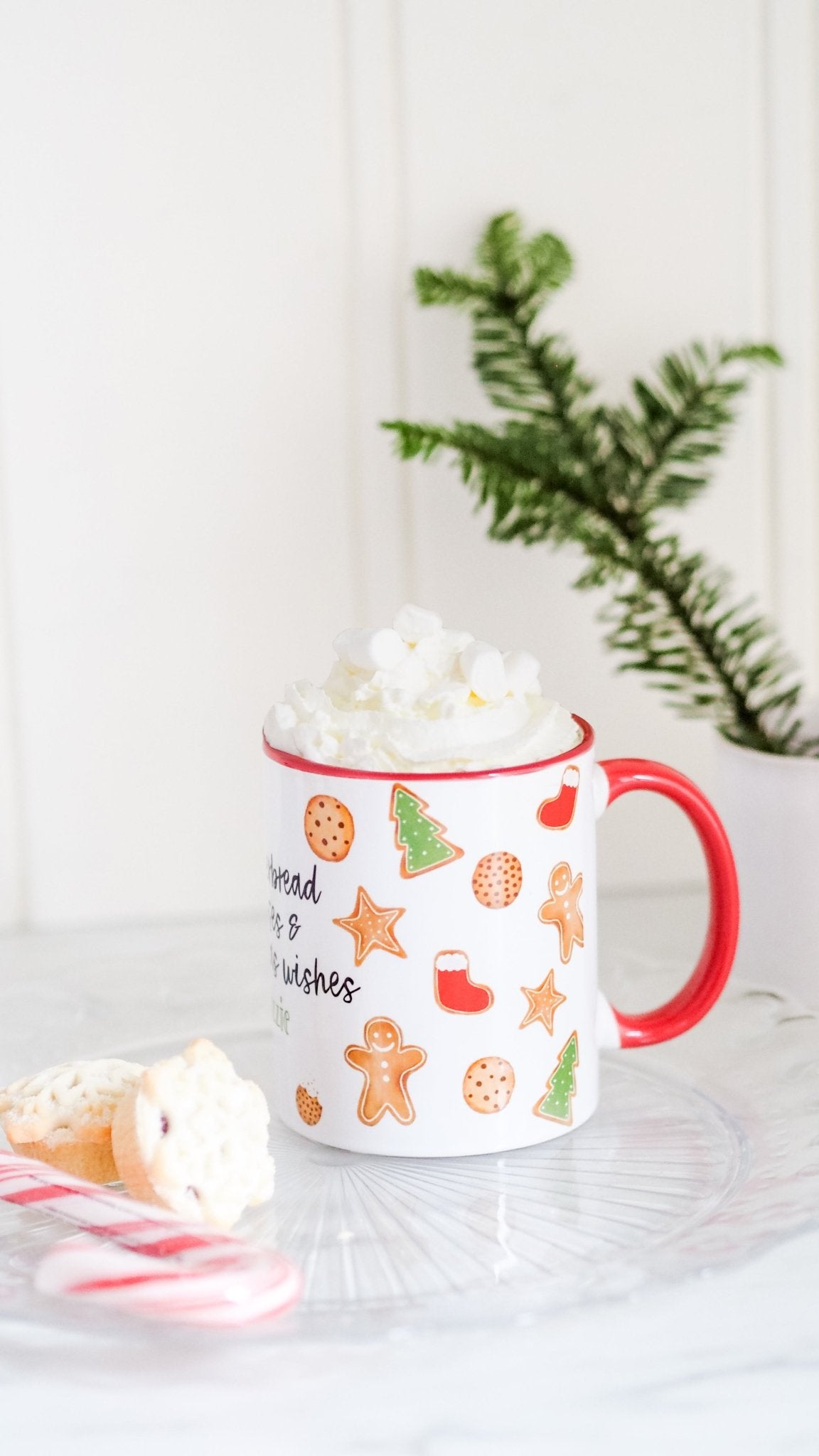 Christmas Cookie Personalised Mug - Birdie Barn