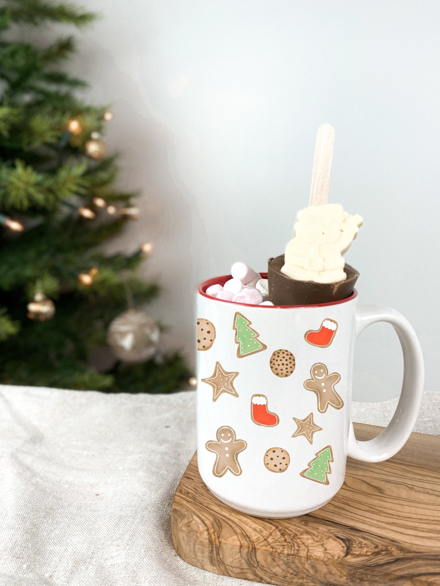 Christmas Cookie Personalised Mug - Birdie Barn