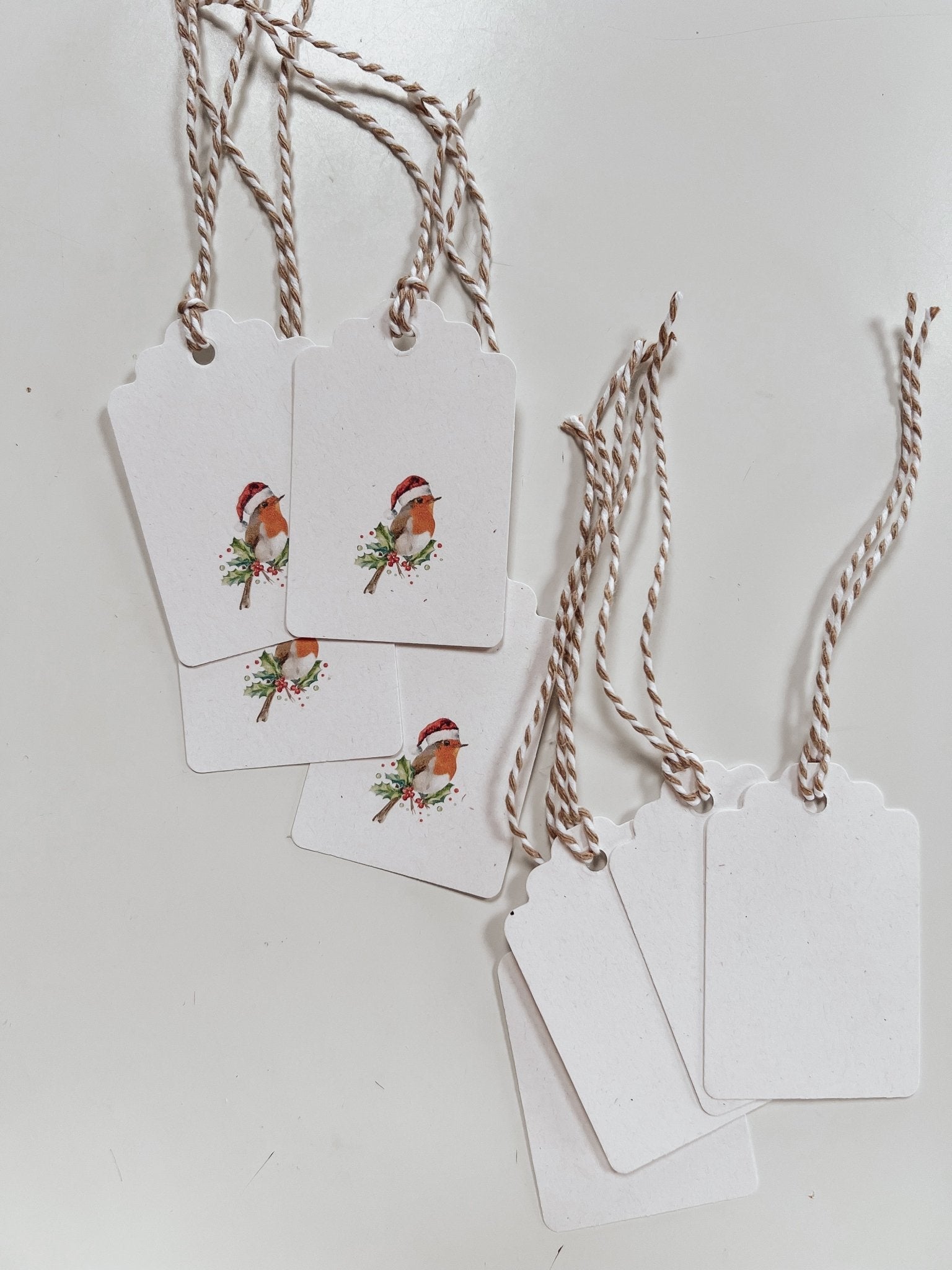 Christmas Robin ECO Gift Tags - Birdie Barn