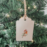 Christmas Robin ECO Gift Tags - Birdie Barn