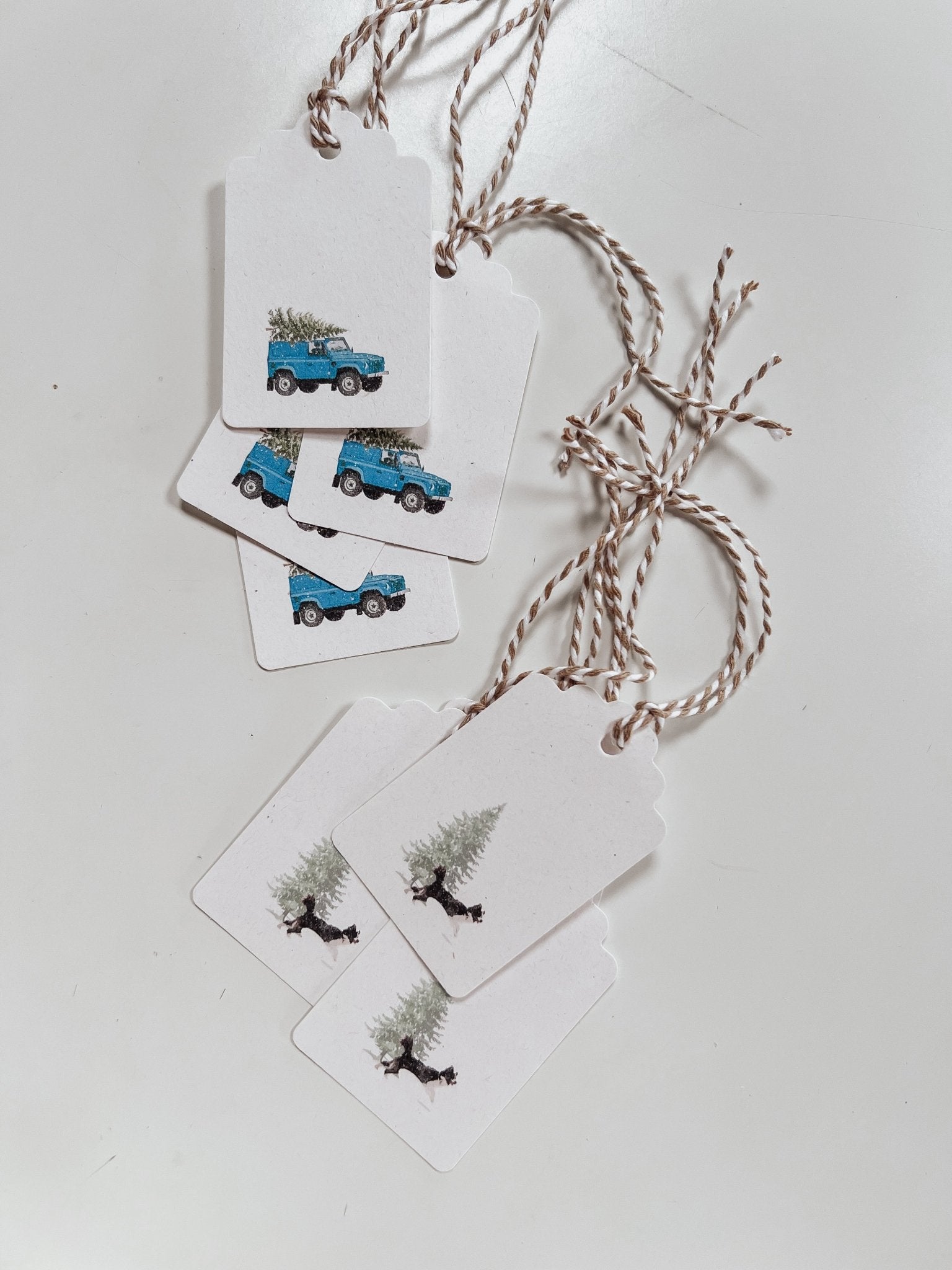 Countryside Christmas ECO Gift Tags - Birdie Barn