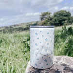 Flower Journey 12oz Tumbler - Blue - Birdie Barn