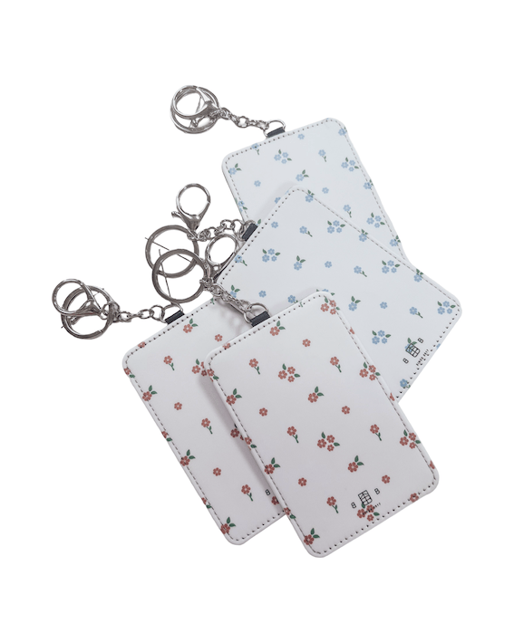 Flower Journey Card Holder Keychain - Birdie Barn