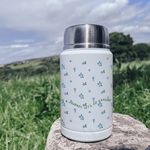 Flower Journey Food Flask - Blue - Birdie Barn