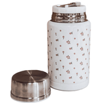 Flower Journey Food Flask - Orange - Birdie Barn