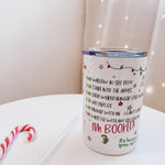 Funny Christmas Quotes 12oz Tumbler - Birdie Barn