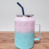 Mermaid Gardens 50oz Ombré Tumbler - Birdie Barn