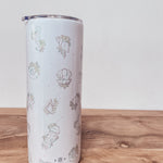 Mermaids Garden Straight Tumbler - Birdie Barn