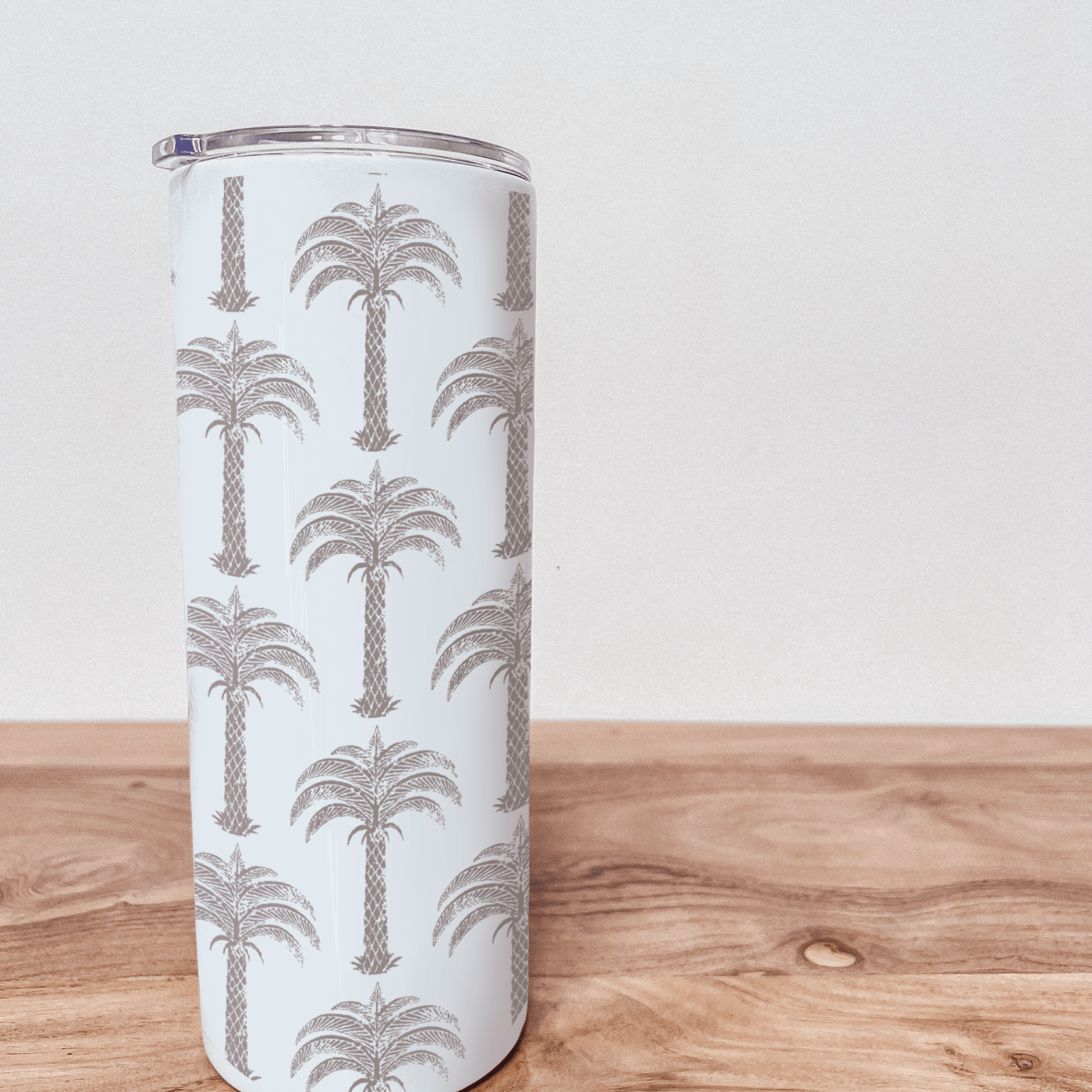 Ornate Palms Straight Tumbler - Birdie Barn