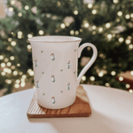 Patterned Baby Penguins Bone China Mug - Birdie Barn