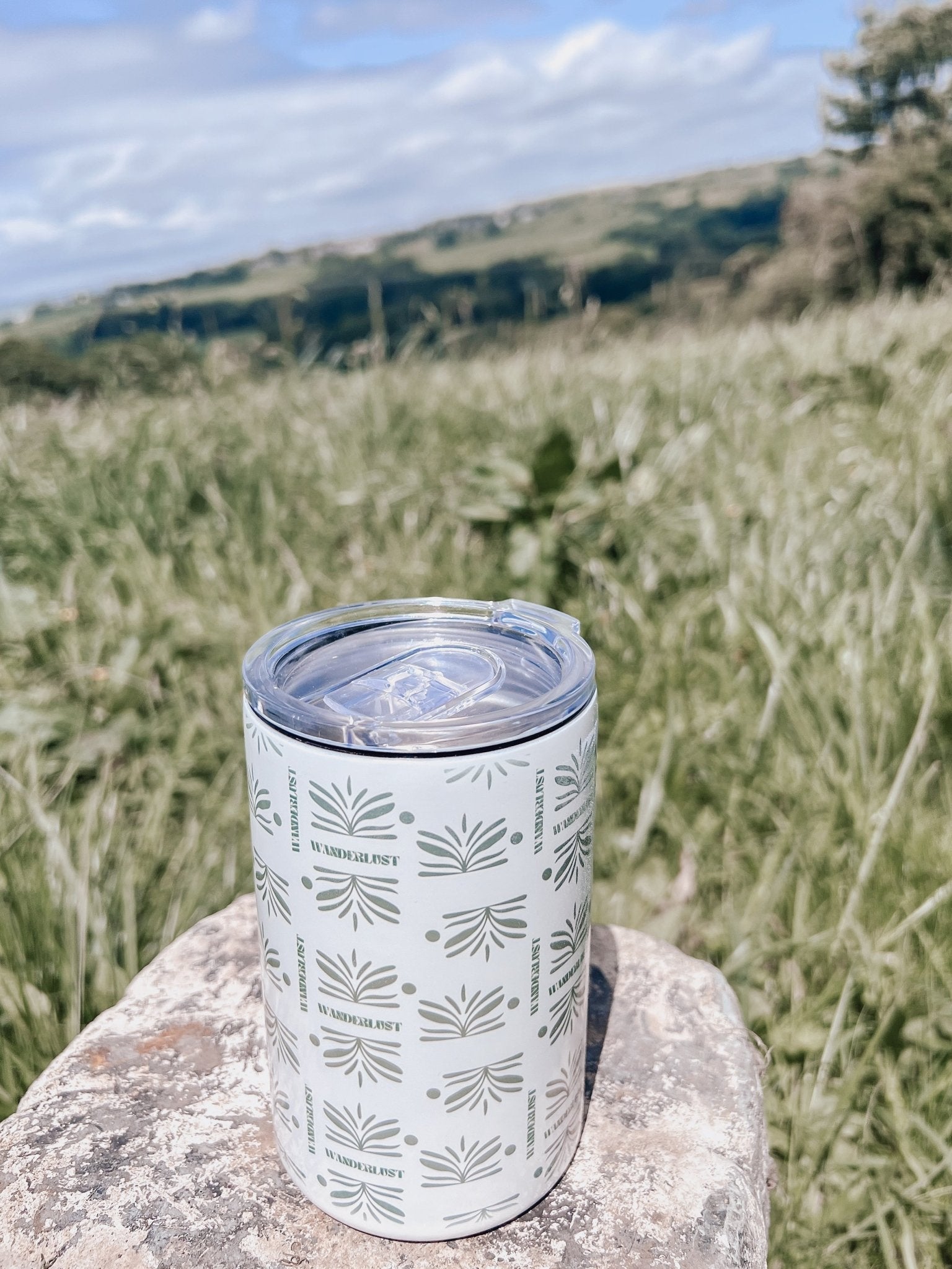 Wanderlust 12oz Tumbler - Birdie Barn