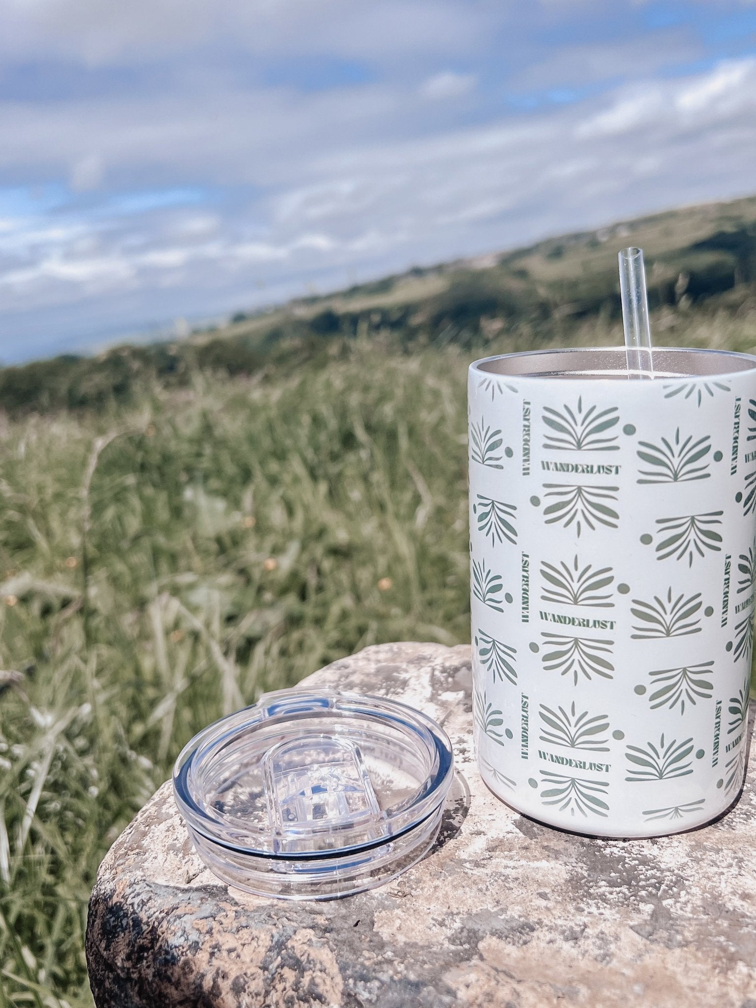 Wanderlust 12oz Tumbler - Birdie Barn